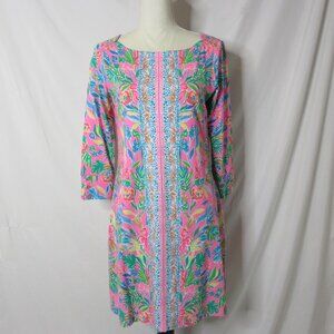 Lilly Pulitzer Sophie Dress Havana Pink Pink Designer Resort Size Medium NWOT